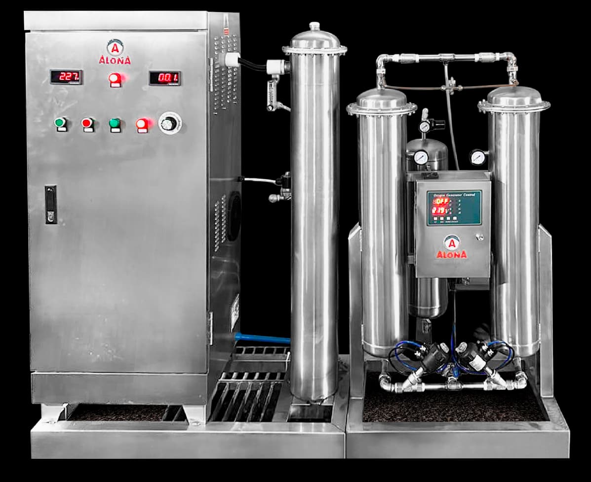 Generador de ozono para muestra - maquinaria industrial Aloña