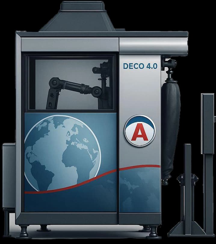 Robot aplicador de permanganato - maquinaria industrial Aloña